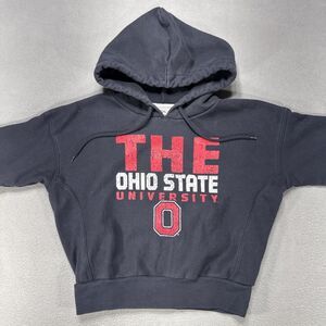 Vintage Champion Ohio State Reverse Weave Hoodie Sweatshirt Mens Sz Small‎ Black